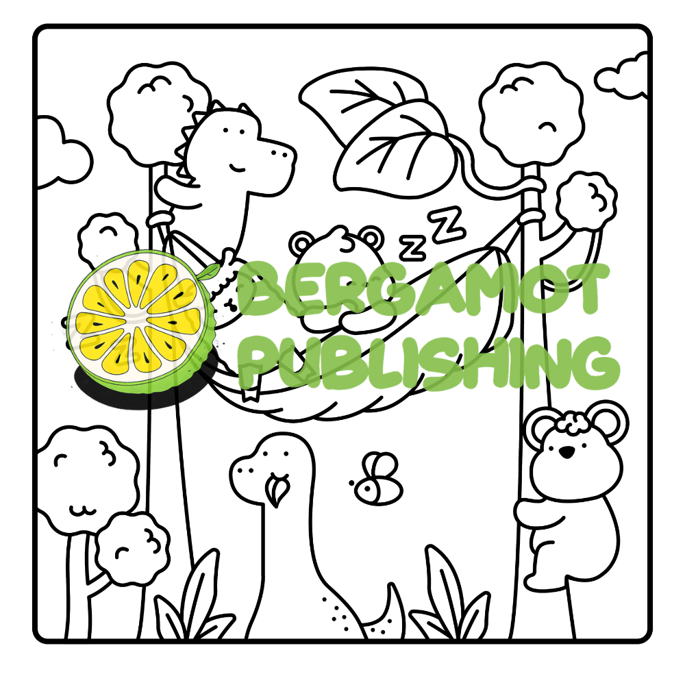 3 Digital Pages - Jurassic Cuddles