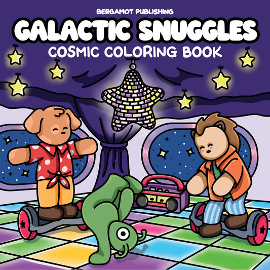 Galactic Snuggles - Cosmic Coloring Book